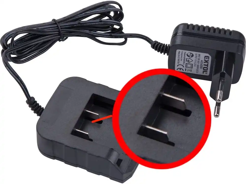 Extol 402400-402401 akkutöltő Li-ion akkuhoz, 3 saru, 12V Biztonságos fizetés